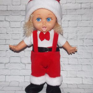 Galoob Baby Face Doll clothes 5 pc outfit - Cap, t-shirt, pants, boots, belt