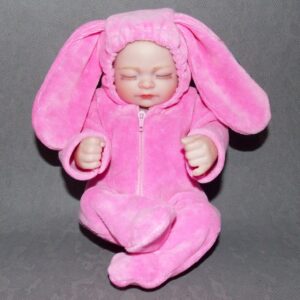 Bunny jumpsuit girl reborn clothes, 10 inch reborn clothes