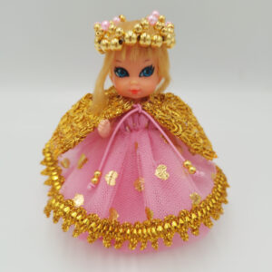 7 pieces gorgeous princess outfit for Vintage Mattel Liddle Kiddle SKEDIDDLE