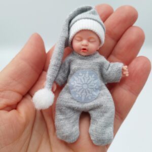 my mini baby zuru Christmas clothes for 2.5 inch 1:6 scale doll N0 doll No bed